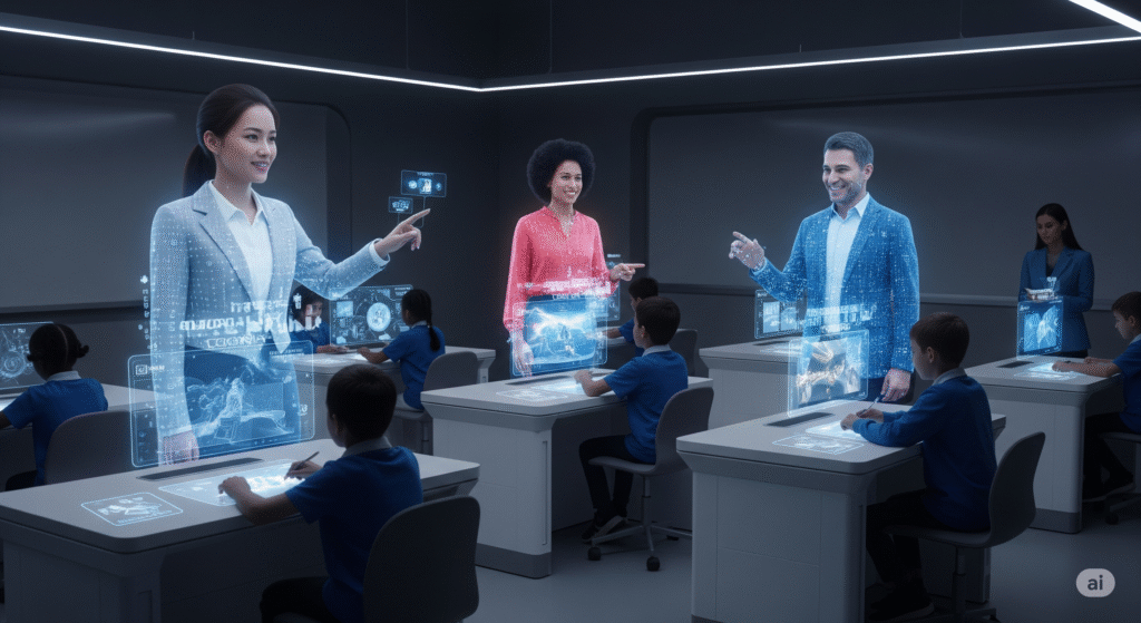 Do you think teachers will be replaced in the future?