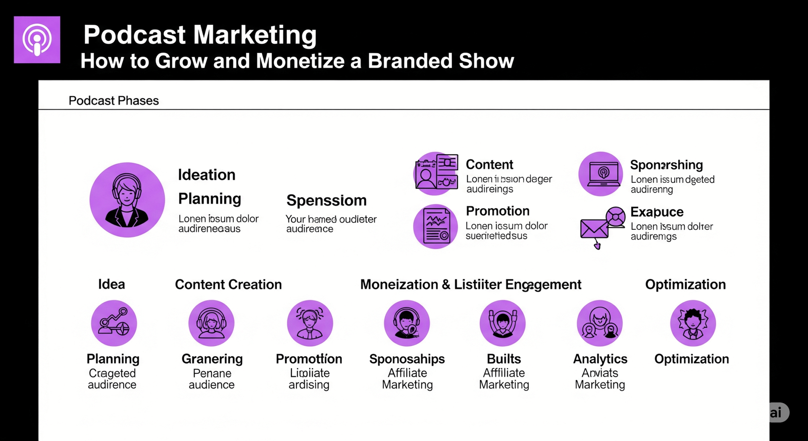 Podcast Marketing: How to Grow and Monetize a Branded Show