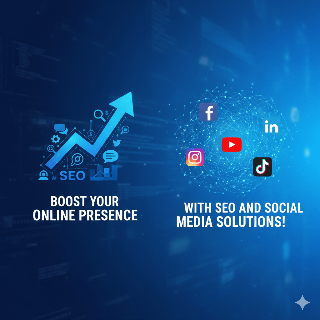 Boost Your Online Presence with SEO and Social Media Solutions!