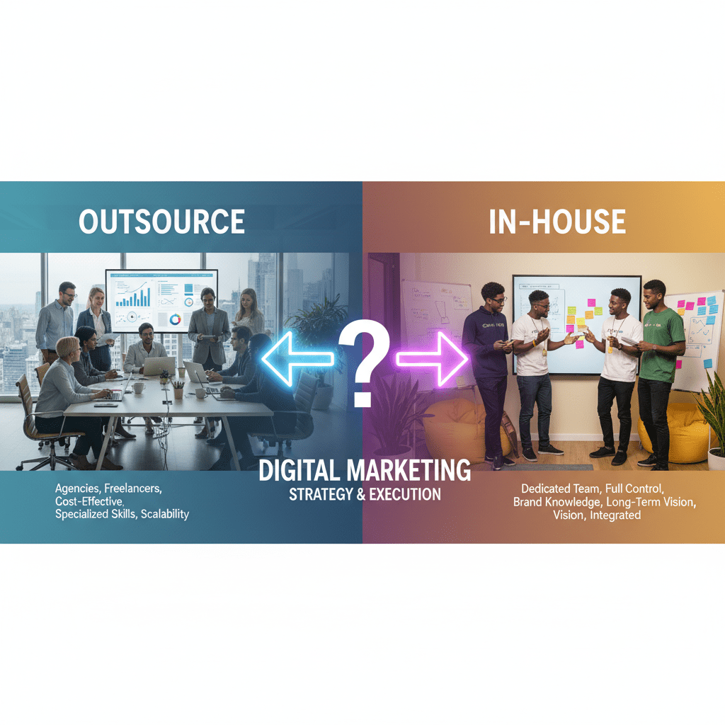 Should You Outsource or In-House Your Digital Marketing?