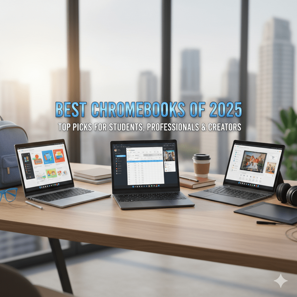 Best Chromebooks of 2025: Top Picks for Students, Professionals & Creators