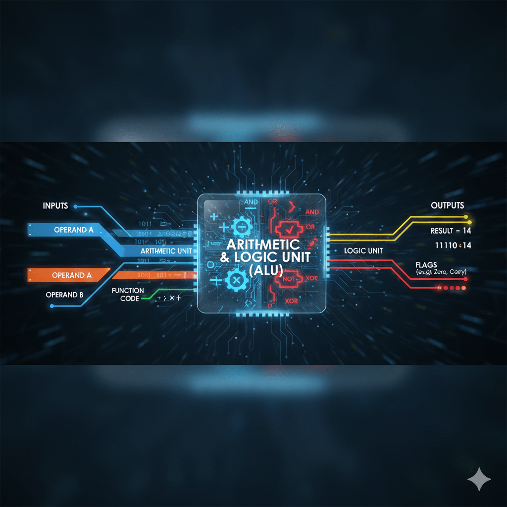 What is an Arithmetic and Logic Unit (ALU)?