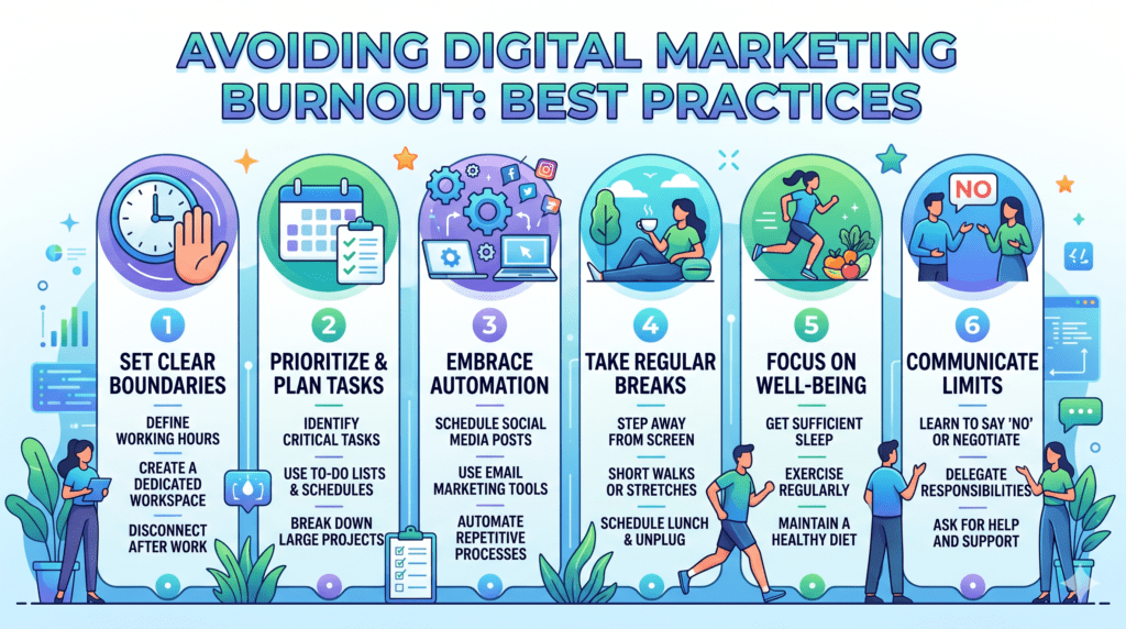 Avoiding Digital Marketing Burnout: Best Practices