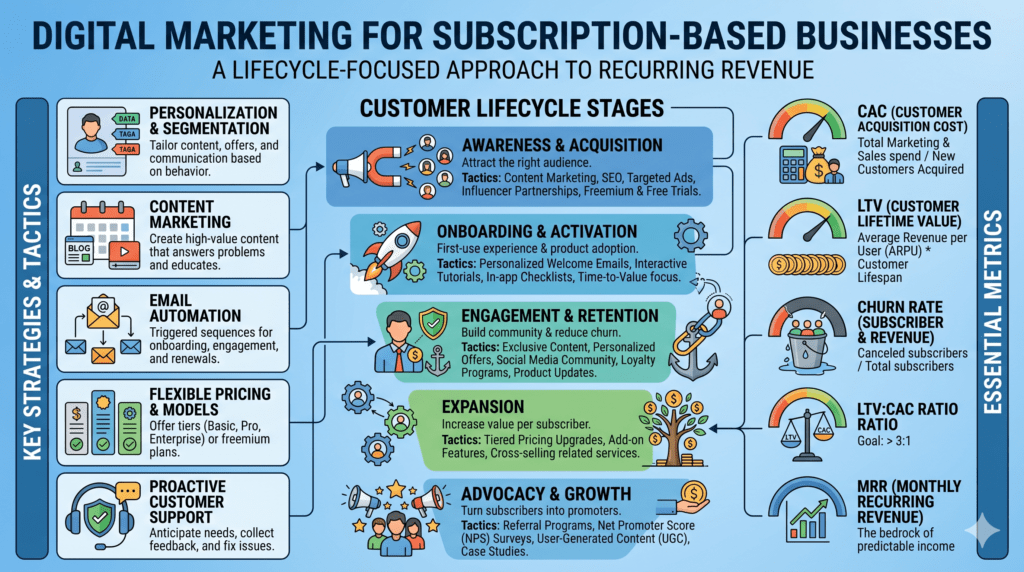 Digital Marketing for Subscription-Based Businesses