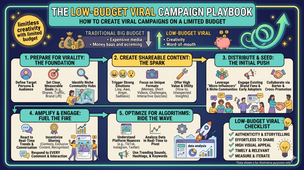 How to create viral campaigns on limited budget