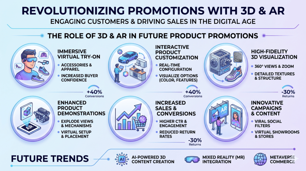 Role of 3D and AR in Future Product Promotions