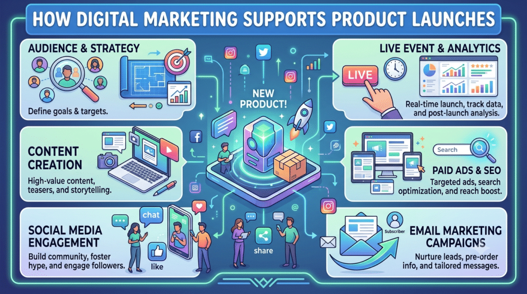 how-digital-marketing-supports-product-launches